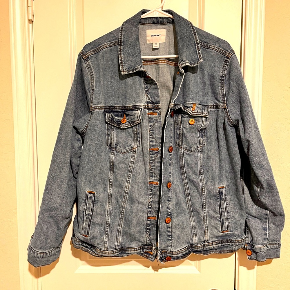 Plus-size Jean Jacket